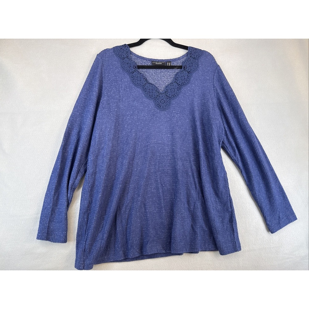 Susan Graver Weekend 1X Woman's Top